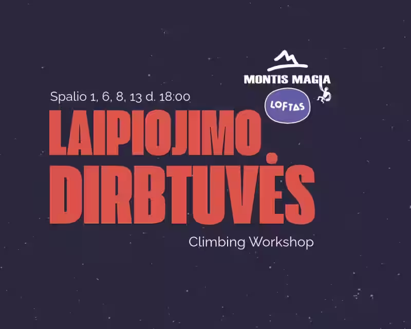 Laipiojimo dirbtuvės nuotrauka 1
