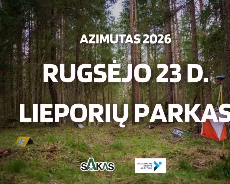 Azimutas 2026 | Lieporių parkas. Saulėtekio gimnazija nuotrauka 1