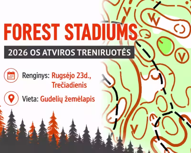 Orientavimosi Sportas  Vilniuje Trečiadieniais nuotrauka 1