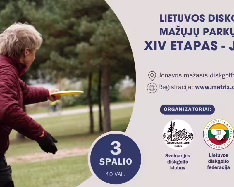 Lietuvos diskgolfo mažųjų parkų taurė - JONAVA nuotrauka 1