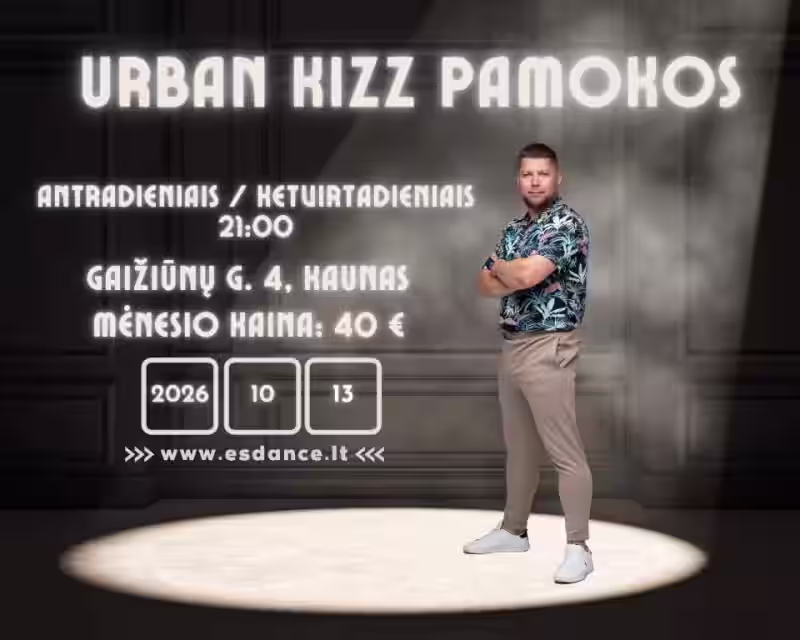 Urban Kizz Pamokos nuotrauka 1