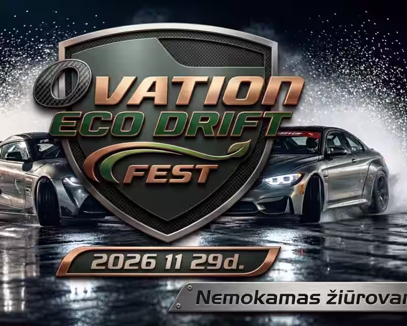 OVATION ECO DRIFT FEST / DRIFT TAXI nuotrauka 1