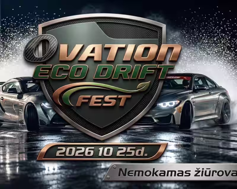 OVATION ECO DRIFT FEST / DRIFT TAXI nuotrauka 1