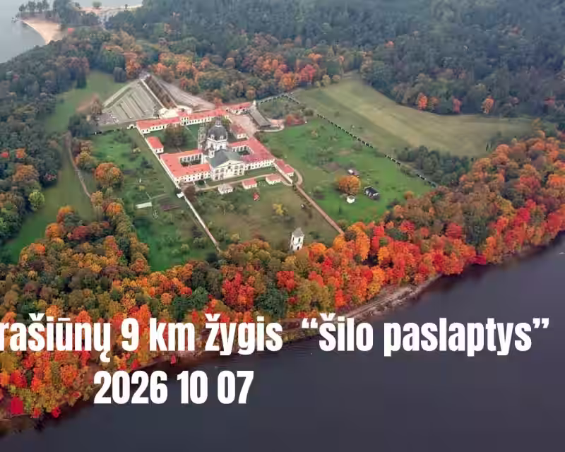 Vakarinis Petrašiūnų 9 km žygis Kaune "Šilo paslaptys" nuotrauka 1