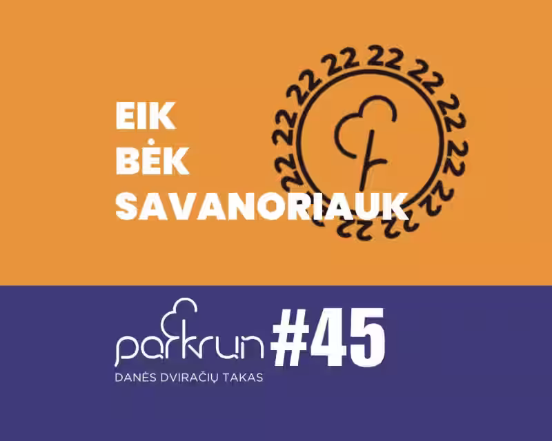 parkrun Danės dviračių takas - #45 nuotrauka 1