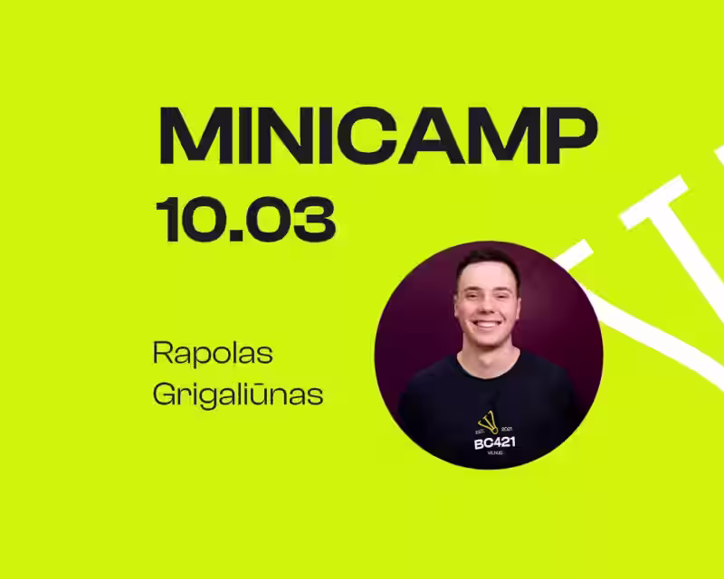 MINICAMP su Rapolu nuotrauka 1