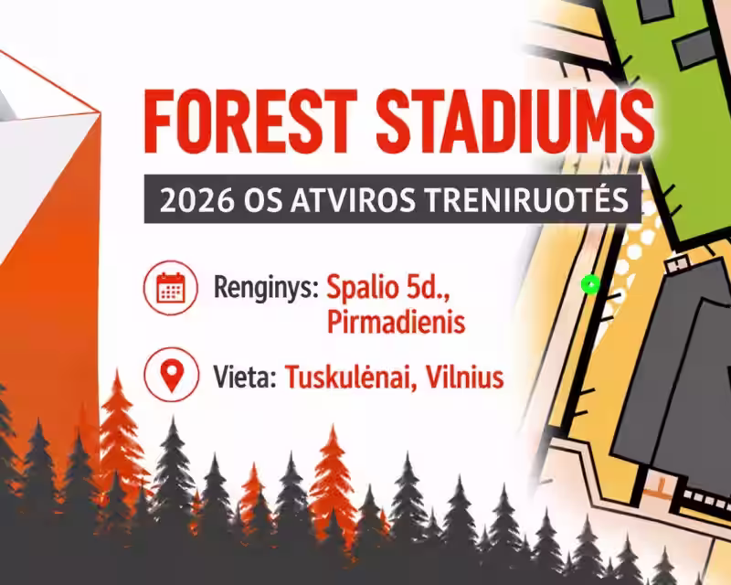 Orientavimosi Sportas Vilniuje Pirmadieniais, Miesto Sprintas nuotrauka 1