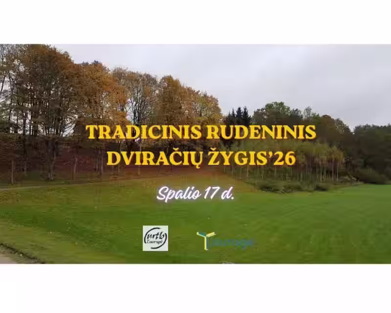 Tradicinis Rudeninis Dviračių Žygis'26 nuotrauka 1