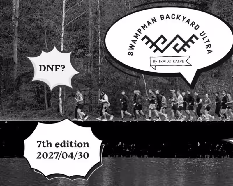 SwampMan Backyard Ultra by TK 7th edition nuotrauka 1