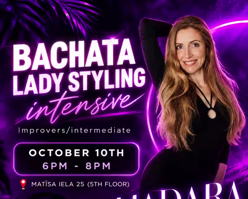 Bachata lady styling intensive nuotrauka 1