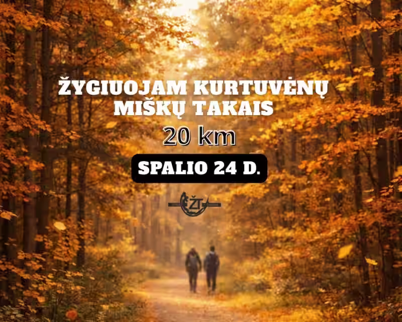 Žygiuojam Kurtuvėnų miškų takais nuotrauka 1