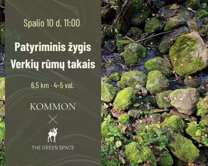 Patyriminis žygis Verkių rūmų takais nuotrauka 1