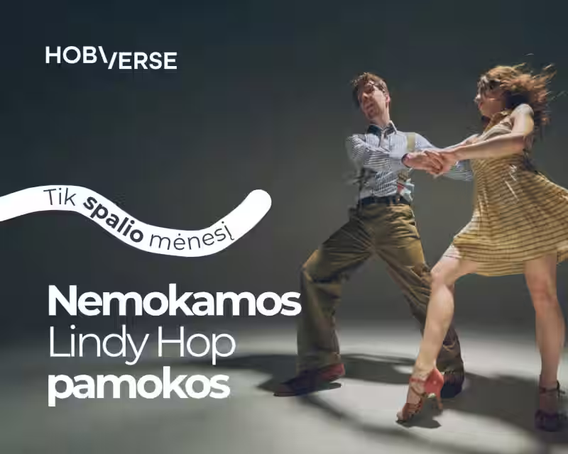 Nemokami Lindy Hop užsiėmimai tėvams nuotrauka 1