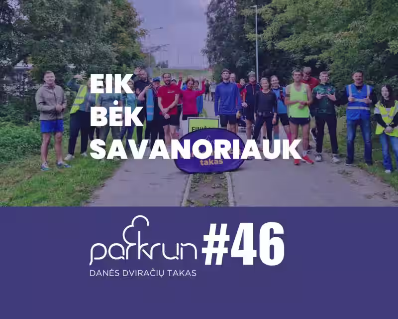 parkrun Danės dviračių takas - #46 nuotrauka 1