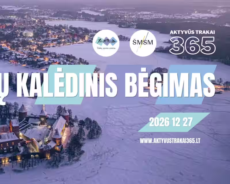 TRAKŲ KALĖDINIS BĖGIMAS 2026 nuotrauka 1