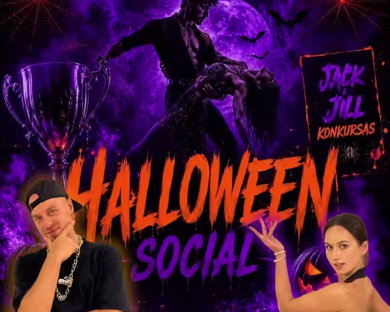 BACHATA HALLOWEEN PARTY🎃 J&J COMPETITION🕸️ nuotrauka 1