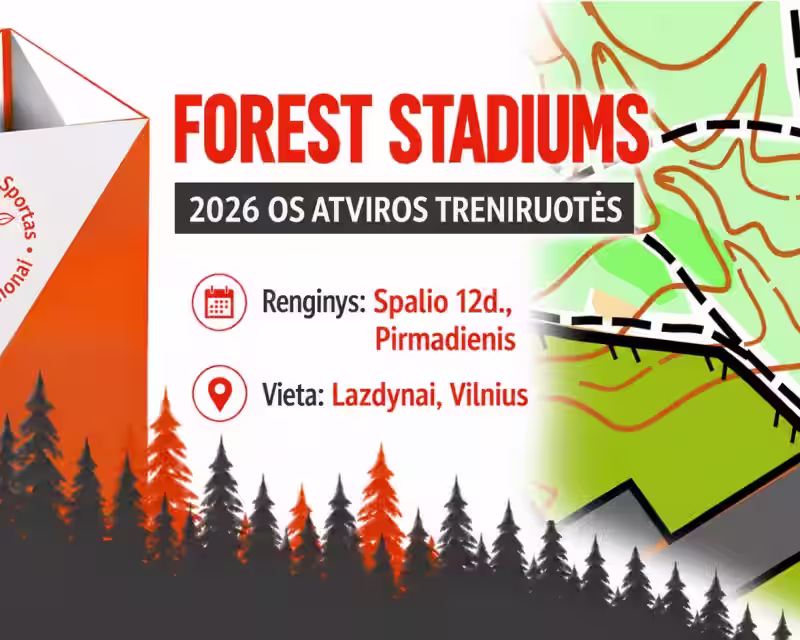 Orientavimosi Sportas Vilniuje Pirmadienį nuotrauka 1
