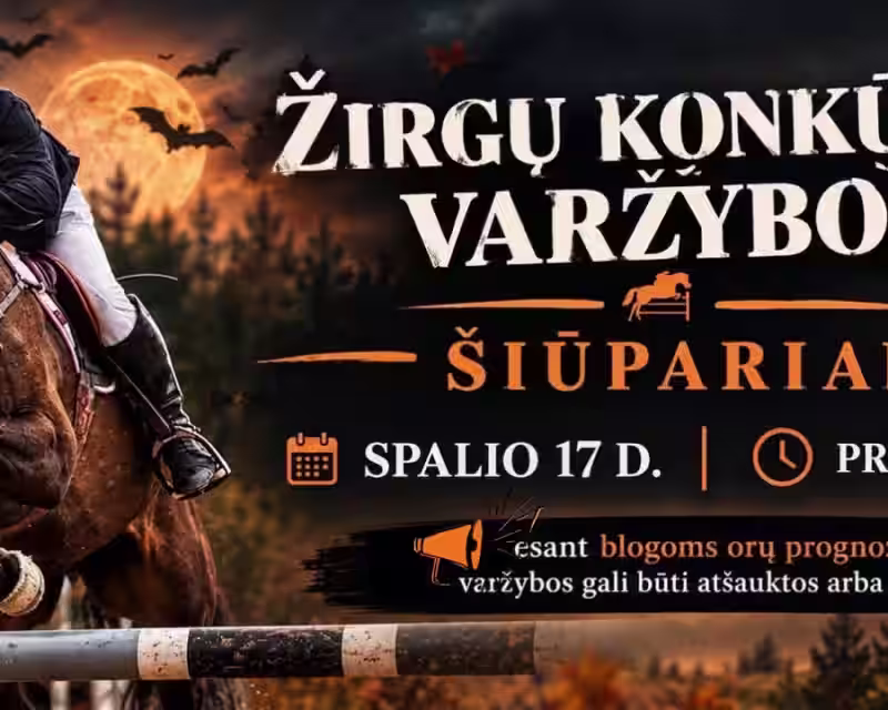 Žirgų konkūro varžybos. Šiūpariai nuotrauka 1