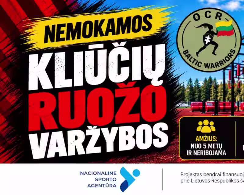 Nemokamos varžybos "Kliūčių ruožas" nuotrauka 1