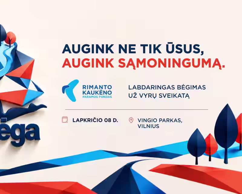 Ūsai Bėga – labdaringas bėgimas už vyrų sveikatą! 🏃♂️ nuotrauka 1
