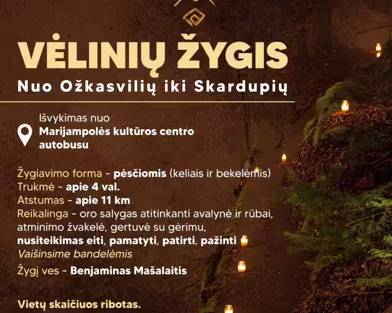 VĖLINIŲ ŽYGIS NUO OŽKASVILIŲ IKI SKARDUPIŲ nuotrauka 1