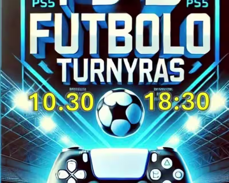 PS5 FUTBOLO TURNYRAS! nuotrauka 1