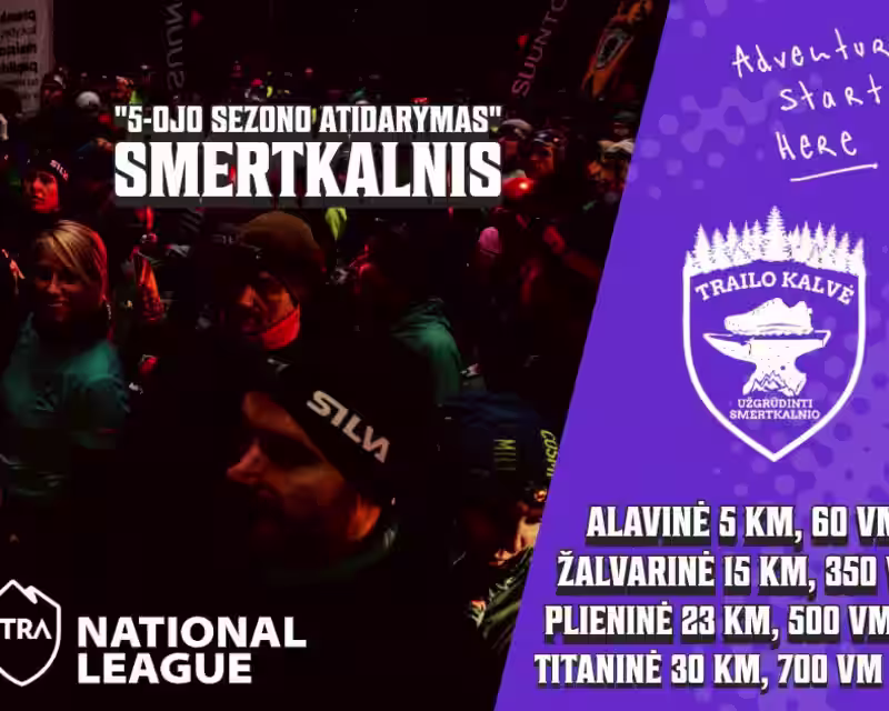 Trailo Kalvė Smertkalnis naktinis nuotrauka 1