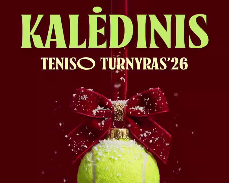 KALĖDINIS TENISO TURNYRAS’26 nuotrauka 1