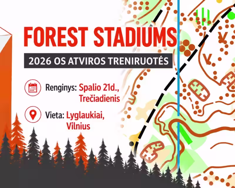 Orientavimosi Sportas Vilniuje Trečiadieniais nuotrauka 1