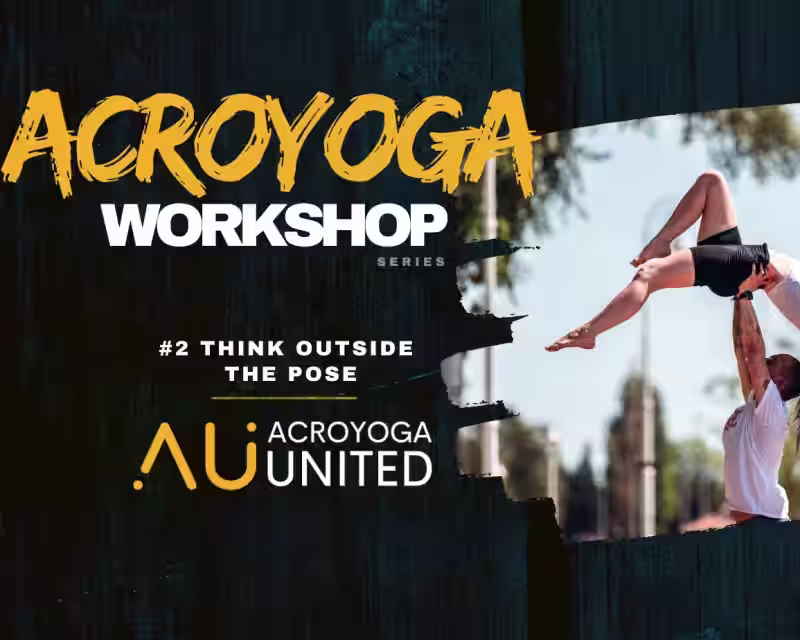 Think outside the pose | AcroYoga workshop series nuotrauka 1