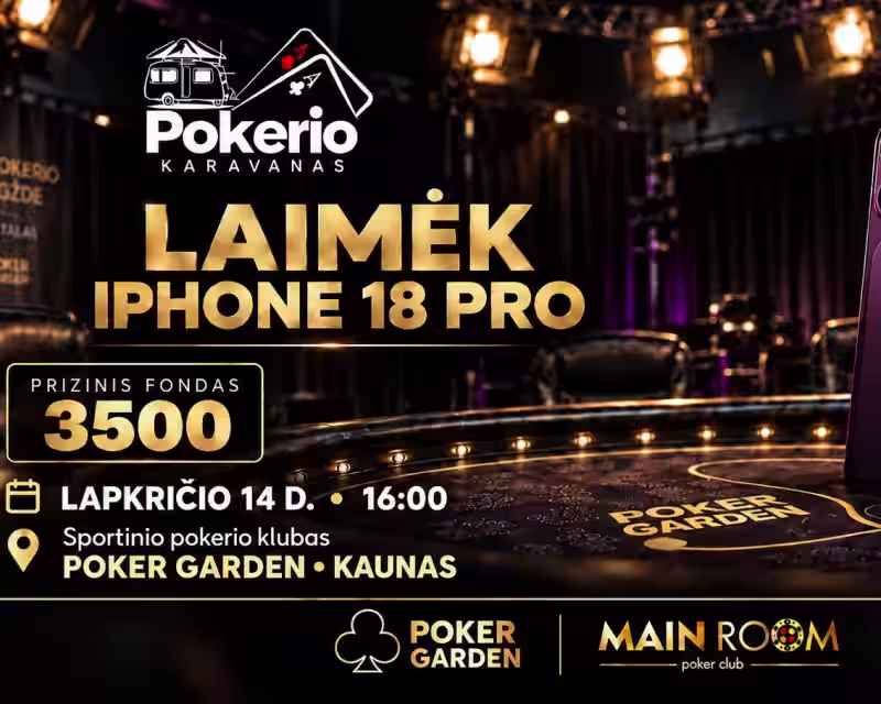 LAIMĖK IPHONE 18PRO - KAUNAS nuotrauka 1