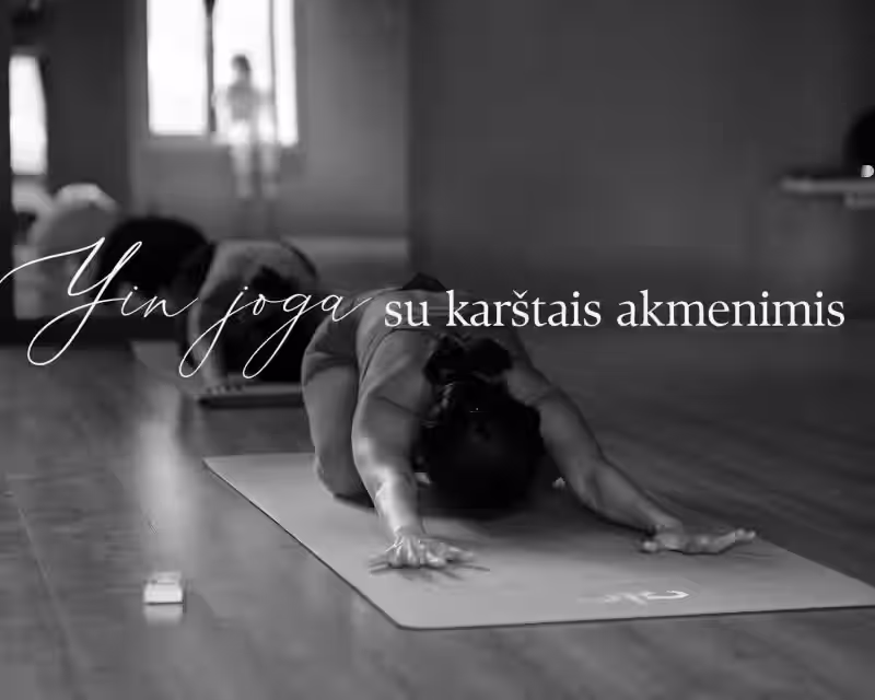 Yin joga su karštais akmenimis nuotrauka 1