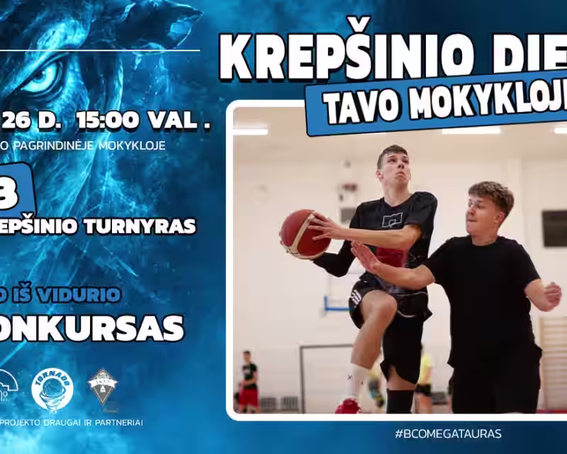 Krepšinio diena tavo mokykloje: I etapas Zapyškyje! nuotrauka 1