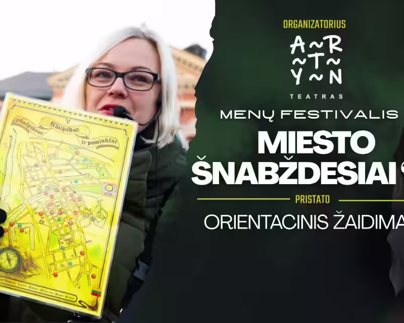 MIESTO ŠNABŽDESIAI '26 | Orientacinis žaidimas Klaipėdoje nuotrauka 1