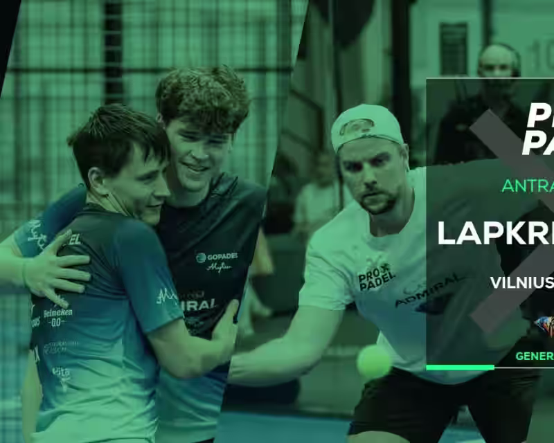 Antrasis „Pro X Padel“ etapas nuotrauka 1