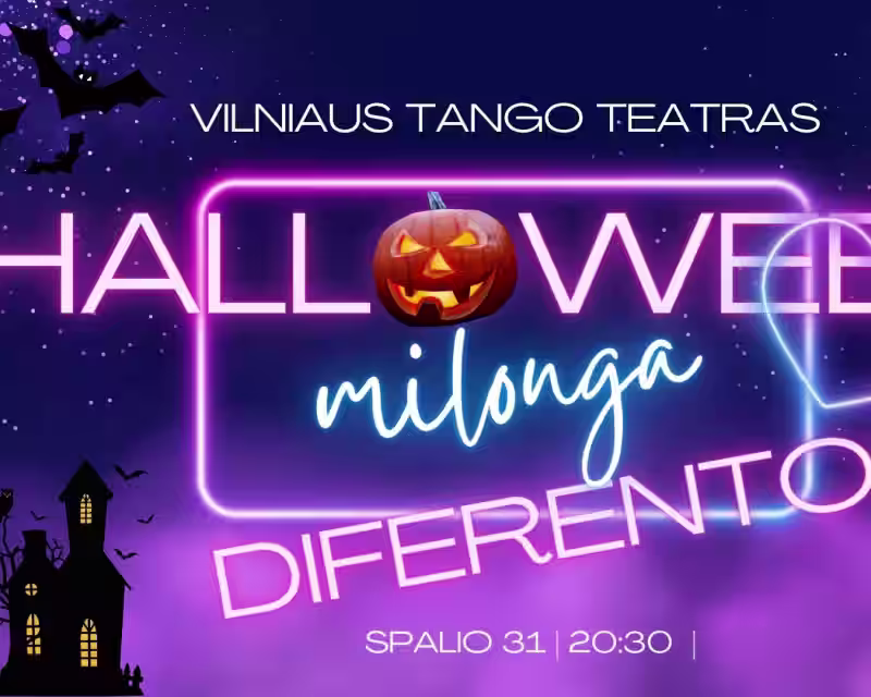 HALLOWEEN MILONGA "DIFERENTONA" nuotrauka 1
