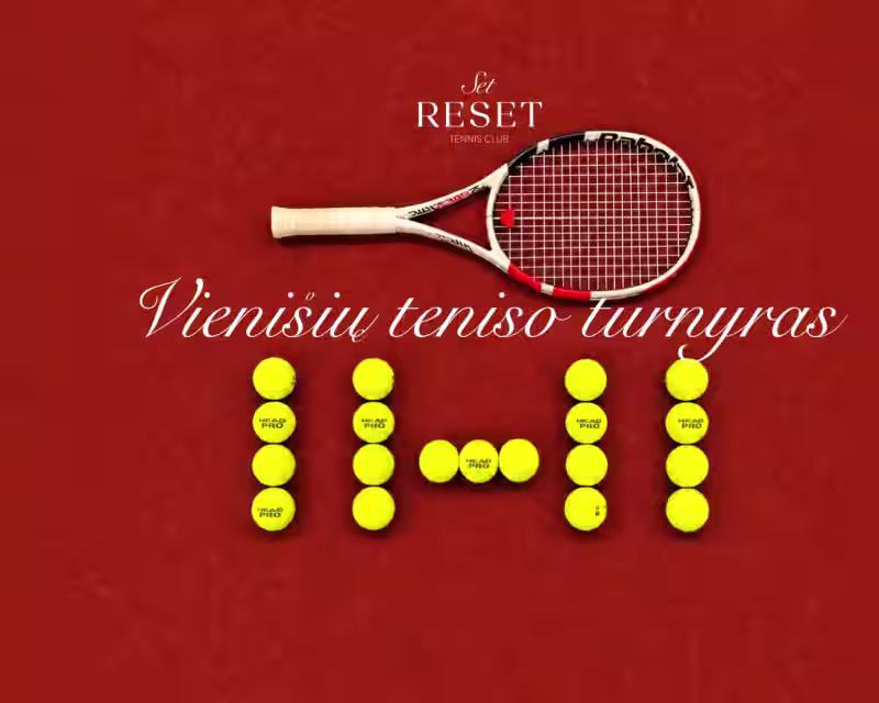 Vienišių turnyras | SET RESET | Vilnius nuotrauka 1
