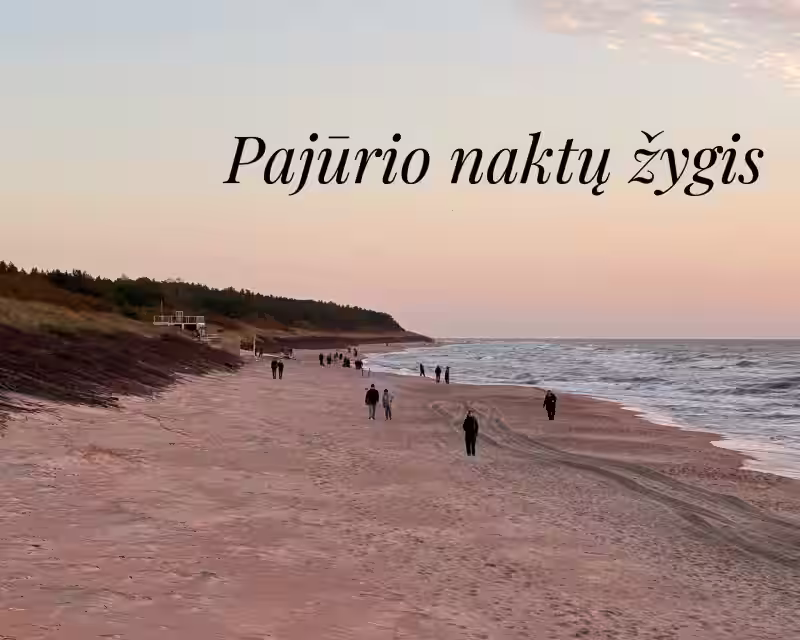 Pajūrio naktų žygis nuotrauka 1