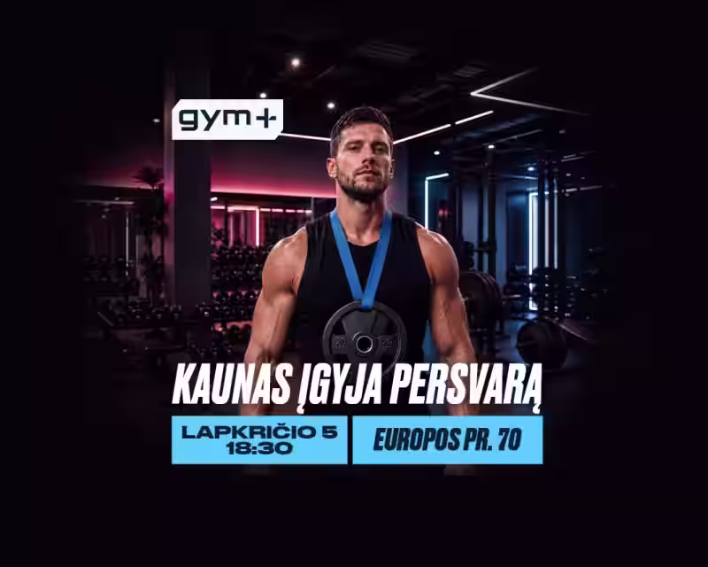 EUROPOS PR. GYM+ ATIDARYMAS | KAUNAS nuotrauka 1