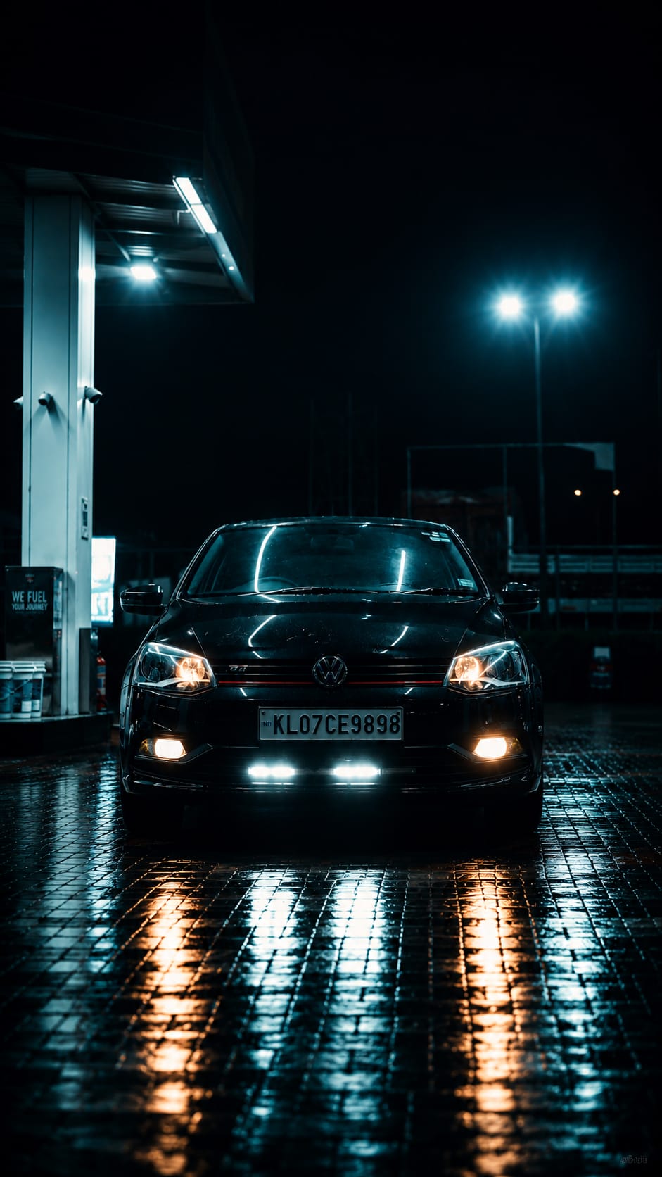 volkswagen polo night cinematic - Video Production and Motion Design by Godwin Davis, Creative Producer Bangalore
