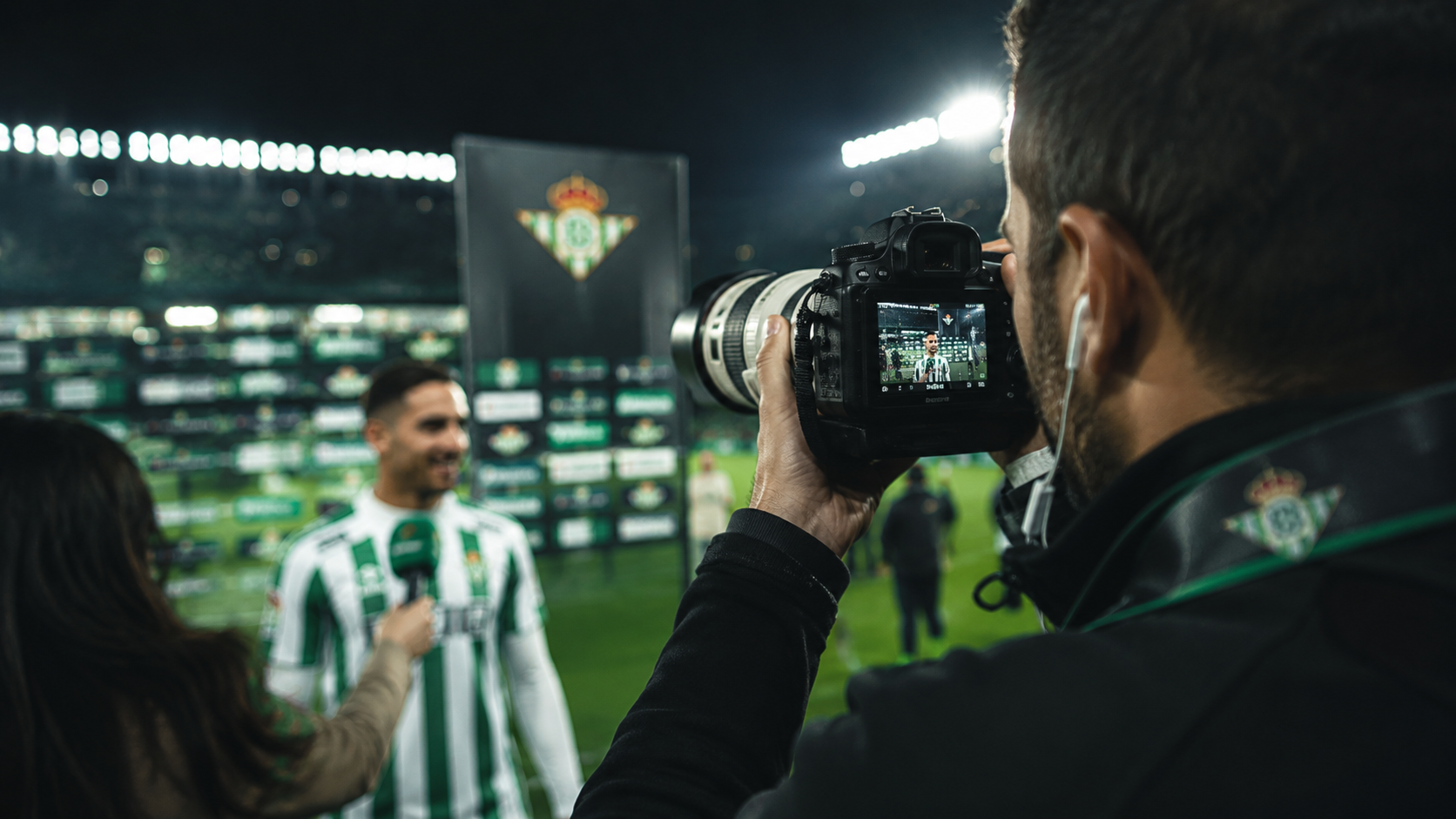 Producción audiovisual para el Real Betis | Contenido deportivo y Copa del Rey
