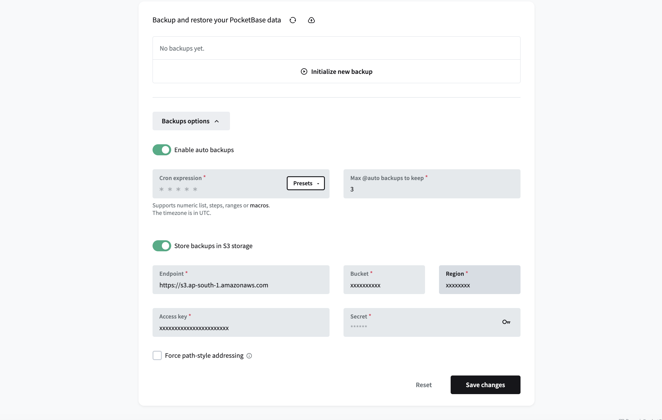 PocketBase Auto Backup