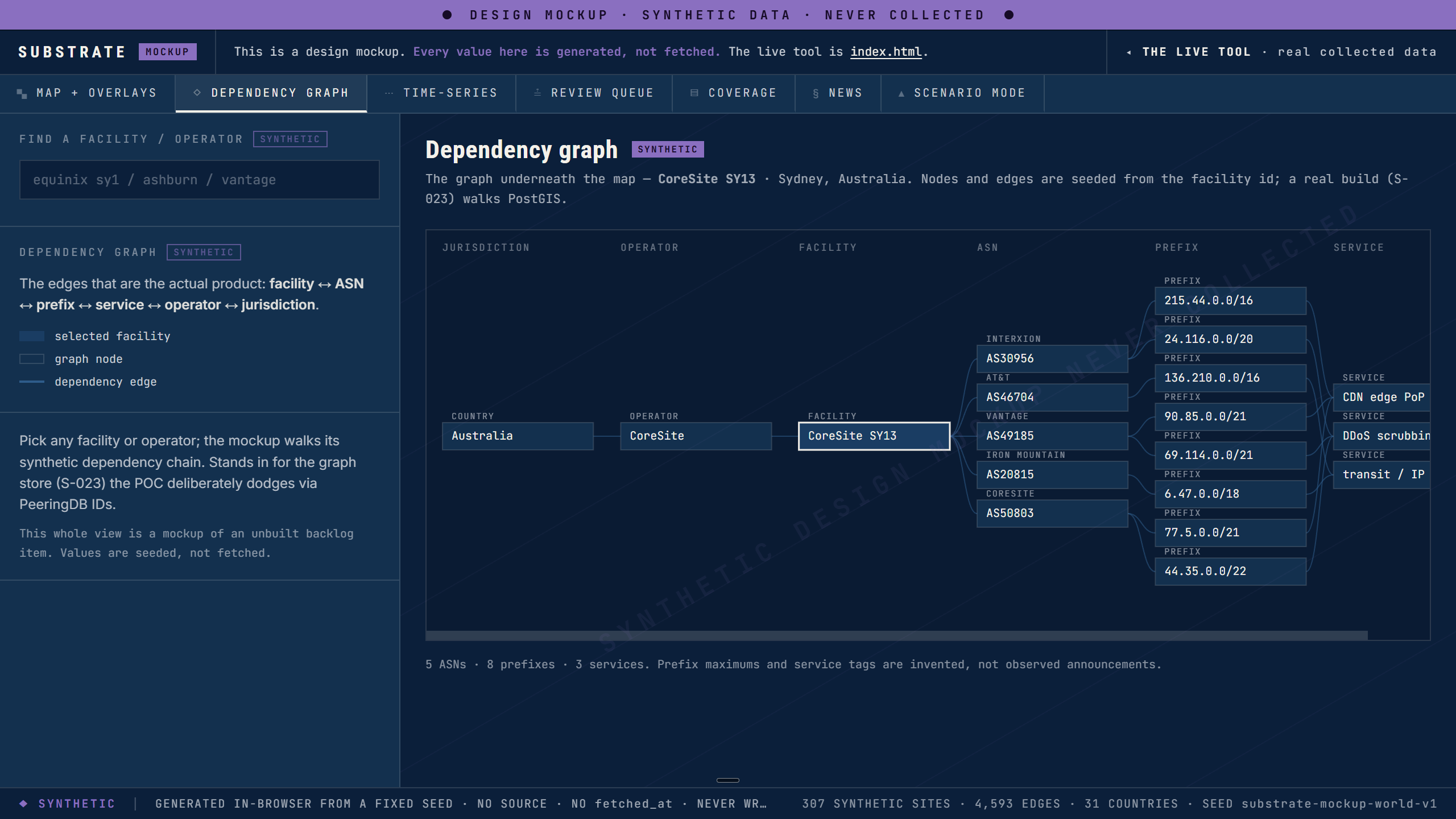 Ash — SUBSTRATE build screenshot 1