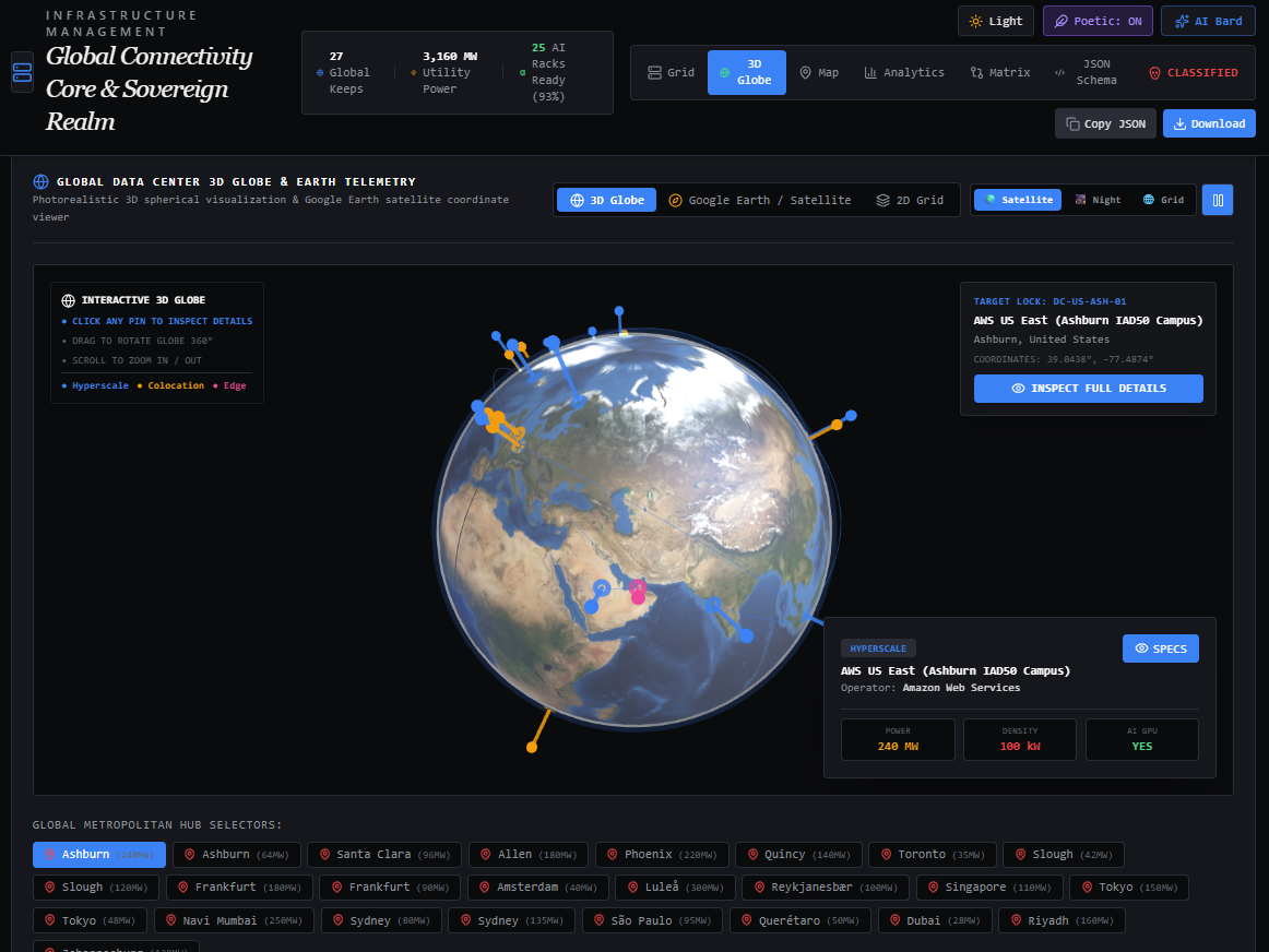 Jec — Global Connectivity Core build screenshot 2