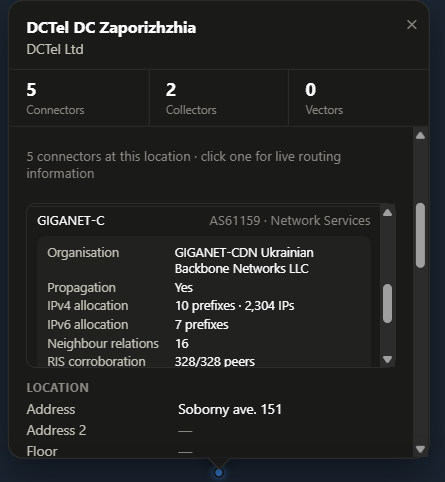 Dalan — Datacentre Representer build screenshot 4