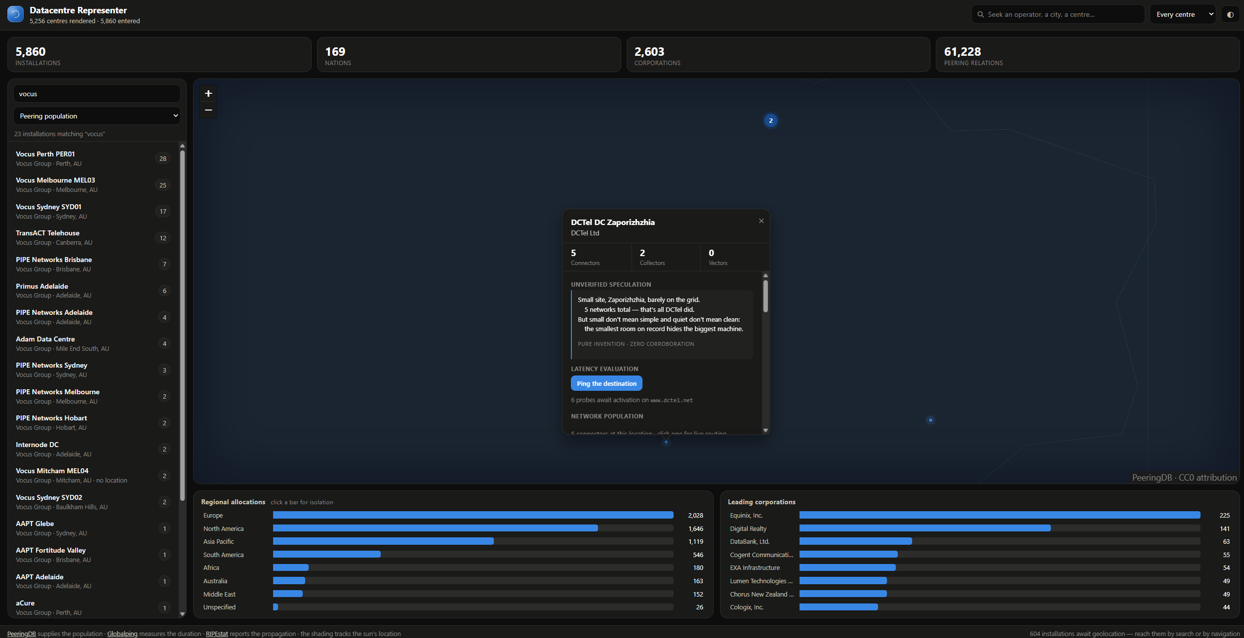 Dalan — Datacentre Representer build screenshot 3
