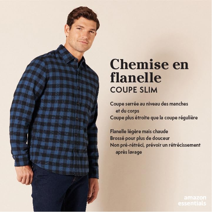 Vue 2 de Homme Chemise Ajustee En