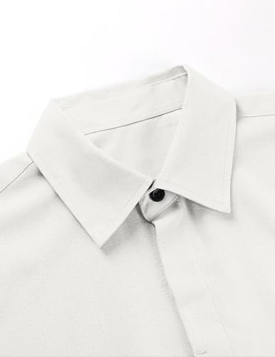 Vue 4 de Chemise Homme Lin Ete