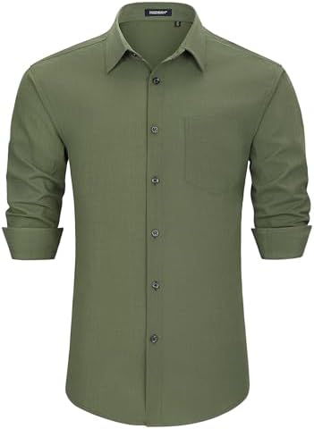 Vue 4 de Hisdern Chemises En Lin