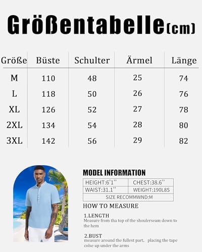 Vue 7 de Hommes Casual Coton Lin